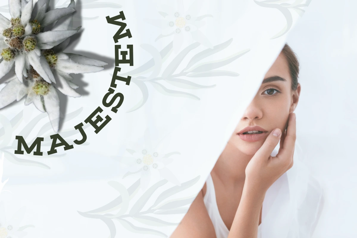 γυναικείο πρόσωπο,Άλπεις,Edelweiss